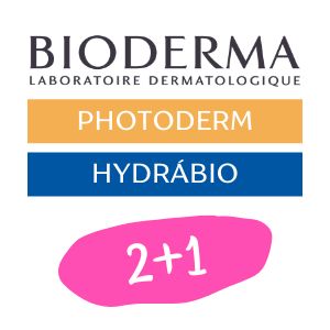Bioderma 2+1 for products from the Photoderm a Hydrábio line
